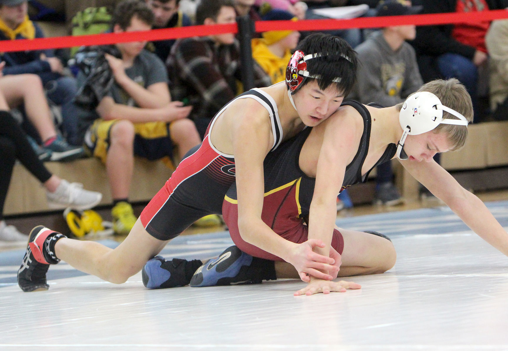 Division 1 wrestling regional at Chippewa Falls 2-9-19